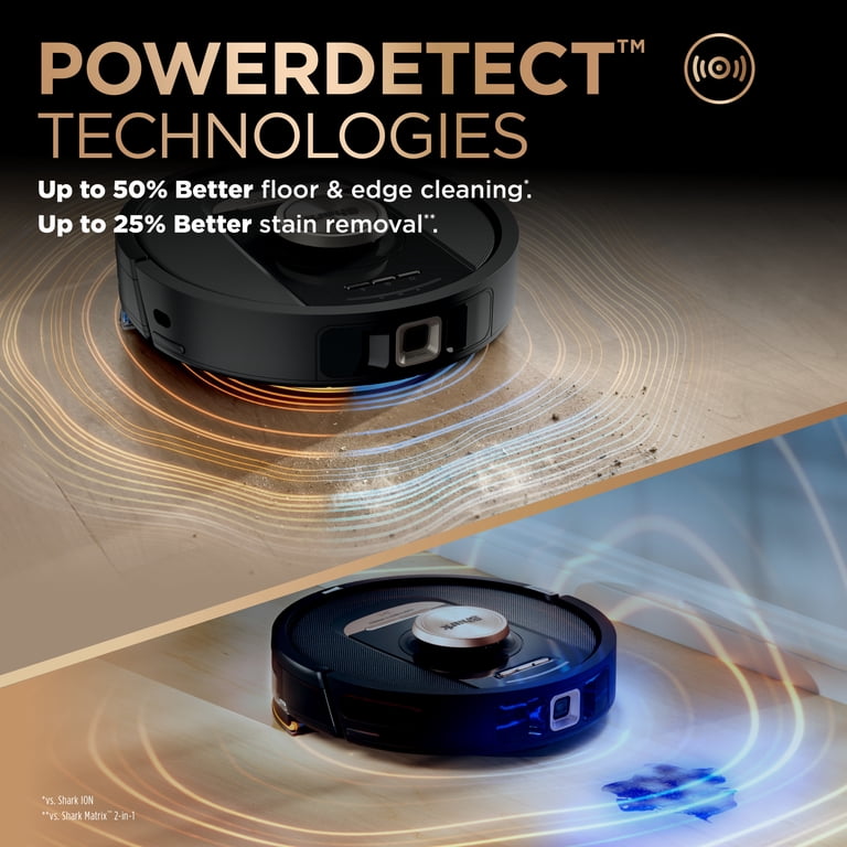 Shark RV2820ZE Robot Vacuum and Mop, Self-Empty, Self-Clean, 60