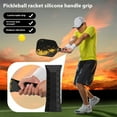 thumbnail image 2 of Universals Silicones Racquet Handle Cover Sweat Absorption Antislip Texture Compacts Storage for Badminton Tennis Gear, 2 of 11