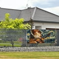 thumbnail image 3 of Lsque Starry Night Guitar Dog Pattern Party Banner, Festive Banner , Holiday Celebrations and Events for Carnival Birthday Party Festival Decorations-Medium, 3 of 8