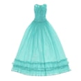 thumbnail image 1 of Vestido de muñeca BJD perfecl 1/3 tul de encaje Azul, 1 of 8