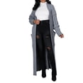 thumbnail image 3 of Txlixc Estilo de moda de las mujeres juego abierto chaqueta de manga larga de color sólido Txlixc moda, 3 of 9