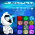 thumbnail image 3 of Astronaut Star Projector, Galaxy Ceiling Projector Starry Nebula Kids Night Light with Remote Control Timing & 360° Rotation Magnetic Head for Baby Home Bedroom Gaming Room Decor Christmas Party Decor, 3 of 8