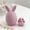 F, variant on Easter Basket Stuffers Printed Bunny Egg Set, Surprise Mini Toys Inside, Festive Desk Decor for Home Office - Easter Gifts for Teens Adults
