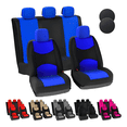 thumbnail image 5 of Fundas De Asiento Universales Comfort Car Covers 9 Piezas Malubero, Azul, 5 of 5