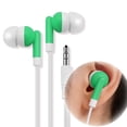 thumbnail image 2 of Wired Earbuds in-Ear Headphones, Noise Cancelling Earphones with HD Stereo Sound, Lightweight Portable Noise Isolation Corded 3.5mm Jack Ear Buds for Most Computer, Laptop, 1Pc(Green,2.7x1"), 2 of 8