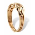 thumbnail image 2 of PalmBeach Jewelry Puzzle Ring in Gold-Plated or Platinum-Plated Sterling Silver, 2 of 7