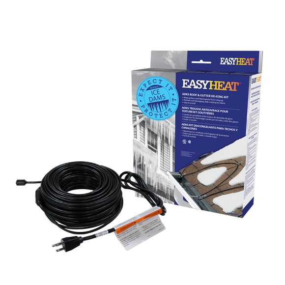 Cable para Deshielo de Techo Easy Heat 9 m Preensamblado 150W