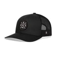 thumbnail image 2 of Gorra trucker HAKA Boston BOS ajustable de malla con cierre snapback, 2 of 6