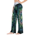 thumbnail image 2 of Small Women's Comfy Casual Pajama Pants Stretch Fabric Suitable for Yoga Pants Hippie Pants，The Best Holiday Gifts for Women Red and Green, 2 of 7