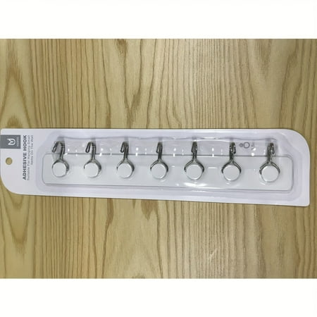 

TwoLLL Designed Exquisitly Fancinatingsimple Color Long Hook White Color Sturdy Hanging Clothes Portable Wall
