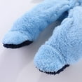 thumbnail image 6 of UAMVSH Newborn Baby Boys Girls Snowsuit Fleece Warm Footed Jumpsuit Cute Long Sleeve Hooded Romper Onesie Winter Clothes 0-12Months, 6 of 6