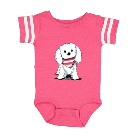 

Inktastic Maltese First Mate Gift Baby Boy or Baby Girl Bodysuit