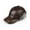 Brown 1, variant on Men's Genuine Leather Bomber Hat Thicken Leather Cowhide Baseball Caps With Warm Dad's Hats Ear Protection Outdoor ,Fashion