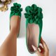 thumbnail image 5 of Zapatos Planos de Mujer Vestidos Casual de Moda Y Casual Primavera Y Verano Versátil Tamaño Grande con Falda Punteado-Pie Zapatos Planos Mujeres Vestidos Cómodos, 5 of 9