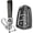 A Black, variant on Key Fob Cover Compatible with Cadillac Escalade CTS ATS STS Keychain Case Holder Protector,A Black
