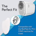 thumbnail image 2 of 15 Pcs Filtres de Remplacement Cpap pour Machine de Voyage Airmini Resmed Ou Usage Domestique, 2 of 5