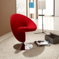 thumbnail image 2 of Ceets Ziggy Swivel Leisure Chair Green Metal, Wool Modern & Contemporary, 2 of 5