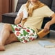 thumbnail image 5 of Fotbe Strawberry Pantalones Cortos de Pijama para Hombre, Ropa de Dormir, Pantalones de Pijama Cortos para Hombre-Large, 5 of 6