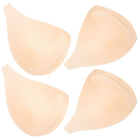 SWETRACE Bra Cups Inserts Beige Bathing Suit Cup Inserts 4Pcs 6.7x5.5in