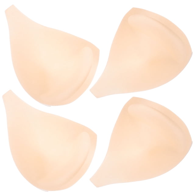 NUOLUX 4Ud Rellenos Para Brasier Deportivos Y Bañadores En Material Suave Beige Para