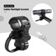 thumbnail image 5 of Sywqhk Soporte de montaje de luz de bicicleta Clip de abrazadera de soporte de lámpara de bicicleta giratorio de 360 ​​grados Sywqhk Alta Calidad, 5 of 8