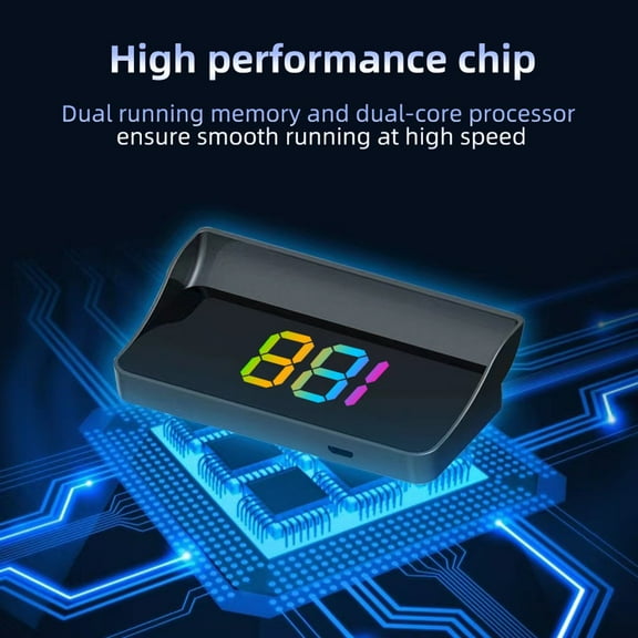 DAMIFU Hud Car Head Up Display Speedometer Windshield Projector Gps System For All Cars