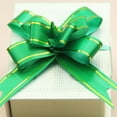 thumbnail image 2 of 200 Pieces Christmas Gift Packing Pull Bow Ribbons Present Wrapping Decoration Decor Party Supplies Easy to Assemble Fashionable Type 4, 2 of 6