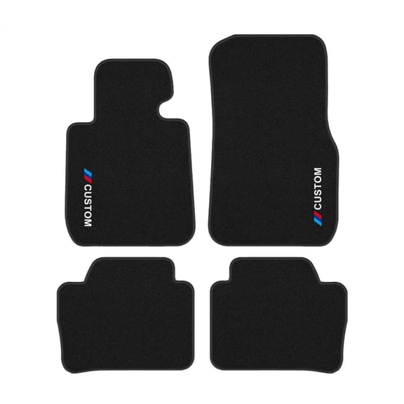 For BMW 3 Series F30/F31 2011-2019 luxury Carpet Velour Car Floor Mats Liners Custom