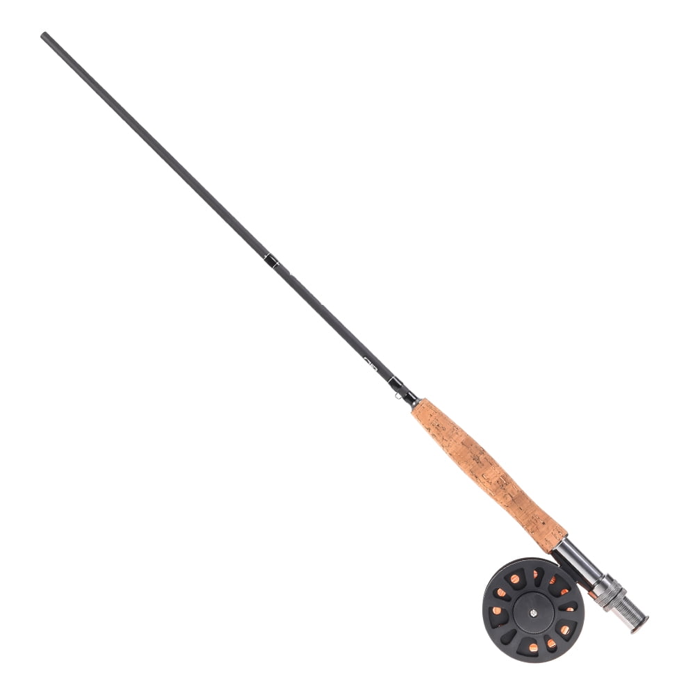 LEO 9' Fly Fishing Rod and Reel Combo with Carry Bag 10 Flies Complete Starter