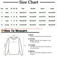 thumbnail image 3 of Aboser Womens Christmas Sweaters Vintage Xmas Tree Print Jumper Tops Warm Casual Holiday Shirts Cozy Long Sleeve Pullover Sweater Tops L, 3 of 5
