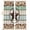 Teal Brown, variant on Western Texas Star Green Blackout Curtains for Bedroom/Living Room, Pinch Pleated Black Out Curtains, Farmhouse Brown Country Vintage Room Darkening Window Drapes with Hooks 2 Panels, 59"x70"