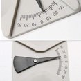 thumbnail image 4 of nipocaio Règle d'Angle pour Lunettes Outil de Mesure Protracteur Angle Pantoscopique 2 Pcs, 4 of 5