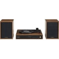 thumbnail image 1 of Sistema de Estante Giratorio Crosley Nogal 3 Velocidades con Bluetooth y Radio FM, 1 of 7