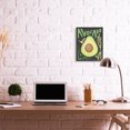 thumbnail image 2 of Stupell Industries Green Avocado Expressive Pop Healthy Love Phrases Food & Beverage Painting Black Framed Art Print Wall Art, 16 x 20, 2 of 7