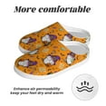 thumbnail image 6 of Balery Halloween Witches Gnome Pattern Women's Fuzzy Memory Foam Slippers Fluffy Winter House Shoes Indoor and Outdoor-42/43, 6 of 7