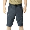 thumbnail image 4 of DPTALR George Men's Military Cargo Shorts Rip Stop Outdoor Shorts #Gray Big and Tall Men M, 4 of 4