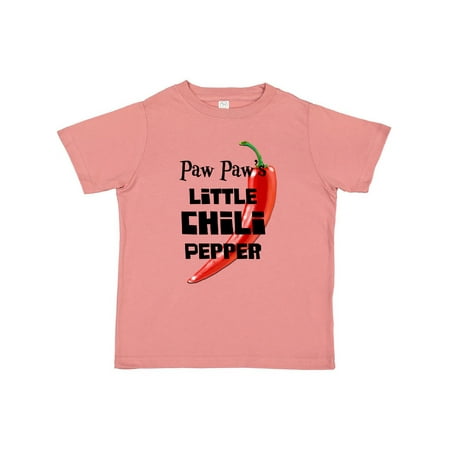 

Inktastic Paw Paw s Little Chili Pepper Gift Toddler Boy or Toddler Girl T-Shirt