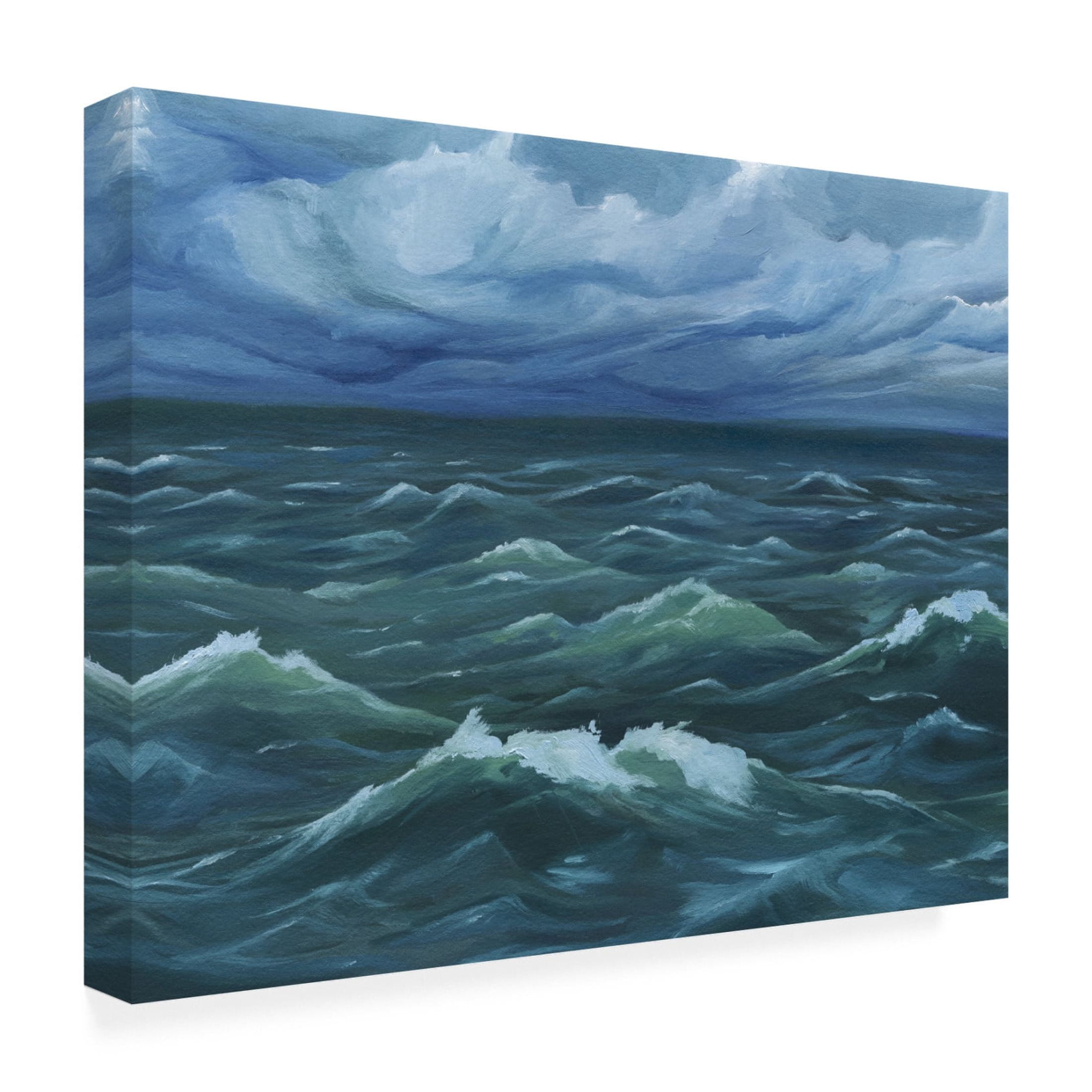 Trademark Fine Art Grace Popp Luna Sea III Canvas Wall Art