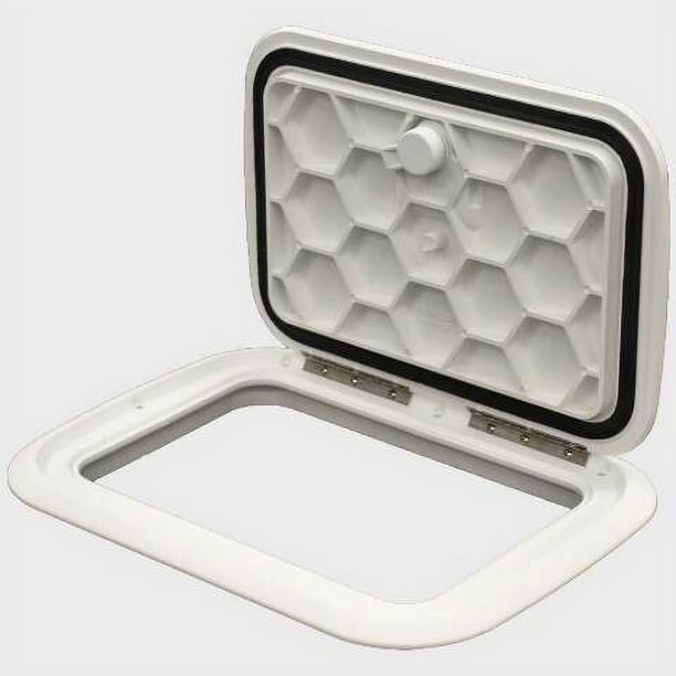 Jim Black Boat Deck Hatch 581101404 Polar White 10 x 14 Inch