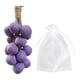 thumbnail image 2 of Jabón de uva en una cuerda con forma de racimo de uvas, de jabón colgante, decoración de regalo, jabones de baño hechos a mano para mujeres y Morado 20 piezas, 2 of 8