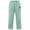 Mint Green-1, variant on Stamzod Men's Fashion Casual Pants Plus Size Loose Fitness Solid Color Elastic Waist Drawstring Tapered Sweatpants Men with Pocket