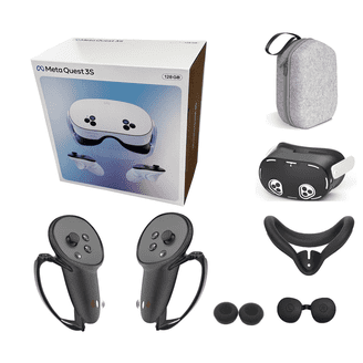 Meta Oculus Quest 2 VR Headset 2022, 128GB SSD, 3D Audio, Holiday