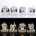 thumbnail image 3 of Christmas Scene Village Town Snow Village LED Light Decoration A, 3 of 5