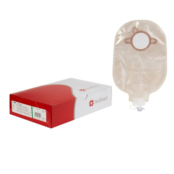 New Image Drainable 9 Inch Length, Maxi 2pc System Urostomy Pouch 9 Inch Length, Maxi 18402, 10 Ct