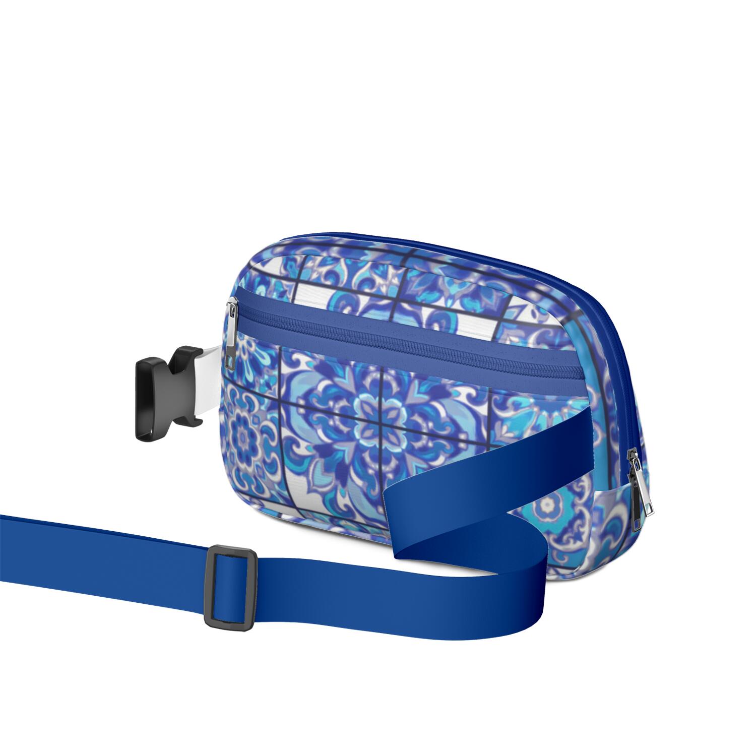 Waist Packs Bag Bohemian Tribal Waist Bag Running Belt Bag for Jogging for Women Casual Waist Packs with Adjustable Strap Waterproof Belt Bag for Daily Leisure Music Festival/Event