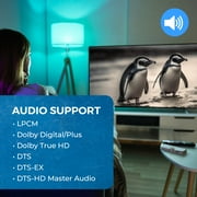 OREI 2 in 1 out 8K HDMI Switch with Audio Extraction, EDID management, HDR10& Dolby Vision (BK-21)