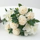 thumbnail image 5 of Ramo de flores artificiales Bewildely de 4 piezas para decoración del hogar Rojo, 5 of 6