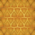 thumbnail image 1 of Ahgly Company Indoor Square Patterned Neon Orange Area Rugs, 4' Square, 1 of 6