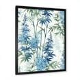 thumbnail image 3 of Designart "Serenity With Chinese Influence In Blue Bamboo II" Bamboo Picture Framed Canvas Art Print, 3 of 5