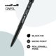 thumbnail image 2 of Bolígrafo roller Uni-Ball Onyx punta micro de 0,5 mm negro, 2 of 8